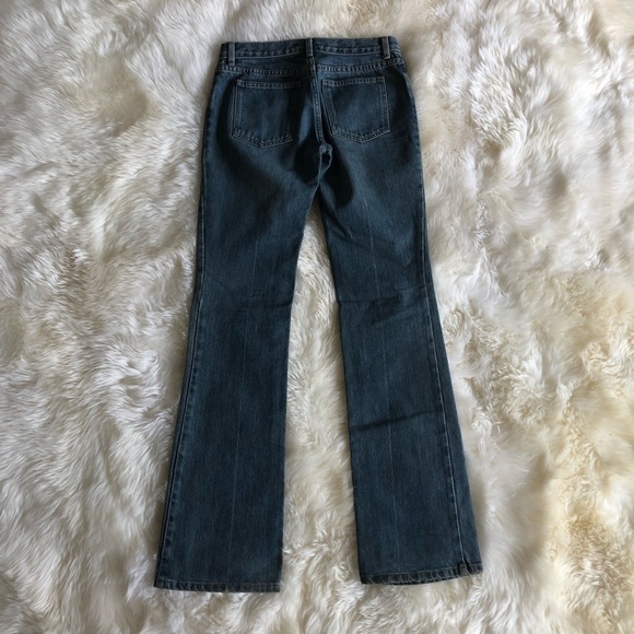 Marc Jacobs Light Wash Distressed Straight Jeans 2 - Picture 7 of 8